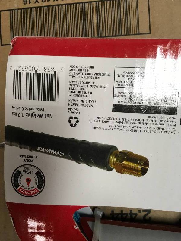 Husky 14 in. x 25 ft Poly Air Hose New
