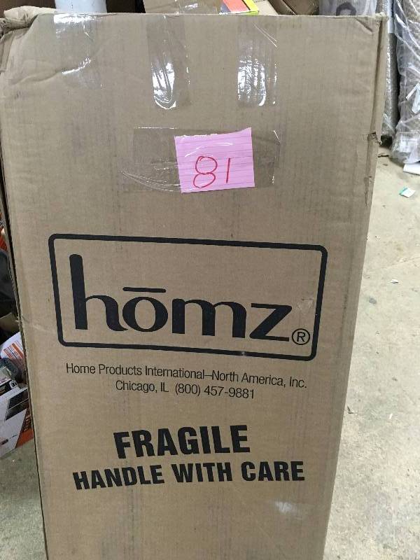 Homz 60-QT Twin King Under Bed Clear Storage Boxes, St of 2 not used