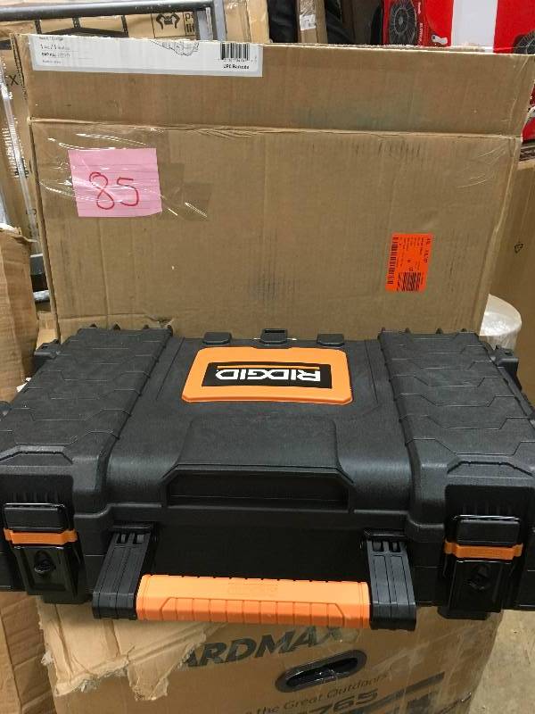 Ridgid 22 in. Pro Organizer- Black Orange not used