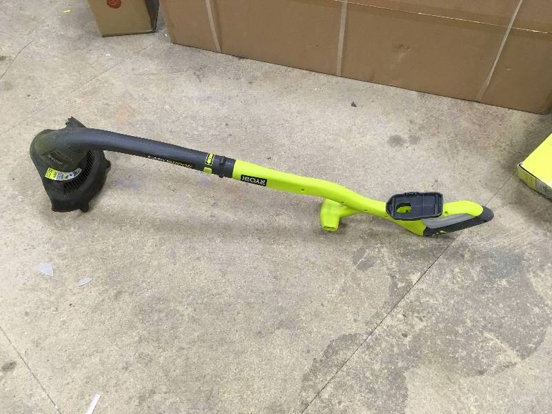 Ryobi One 18-Volt Lithium-Ion String Trimmer Edger -Tool Only in working conditions