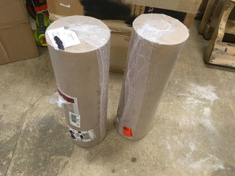 Pratt Retail Specialties 24 in. x 900 ft. 40# Paper Roll- Lot of 2 Not used