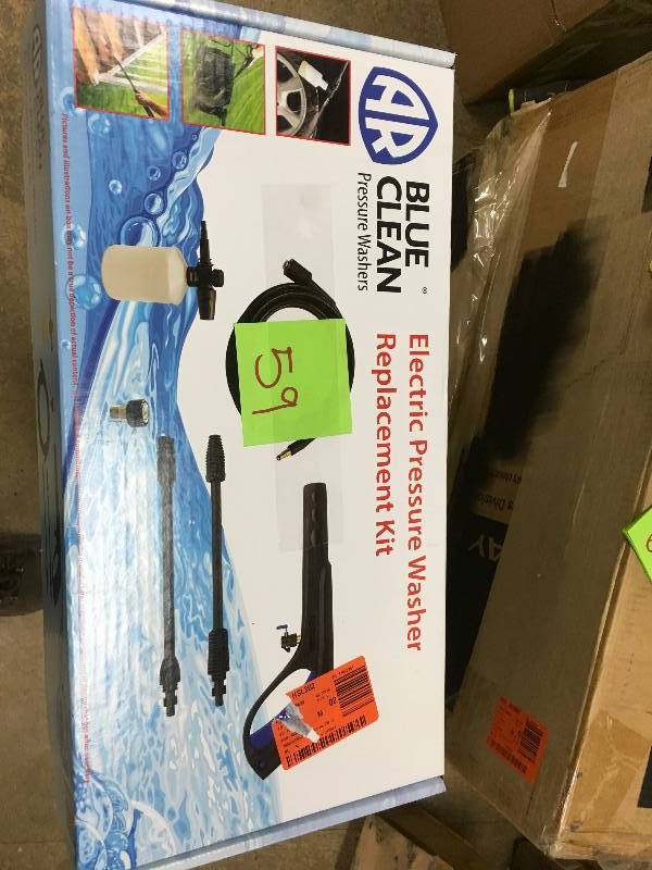 Universal Electric Pressure Washer Kit, 159019 not used