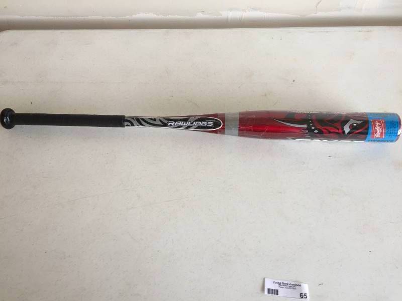 lot 65 image: New Rawlings Youth Baseball Bat