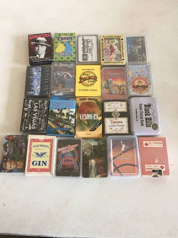 lot 106 image: Decks of Playing Cards