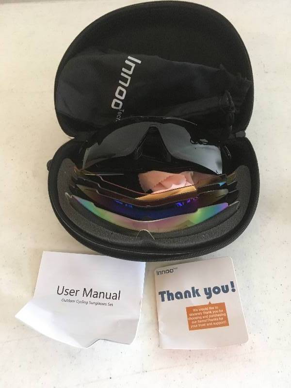 lot 118 image: Innoo Tech Sunglasses with Multiple Shades