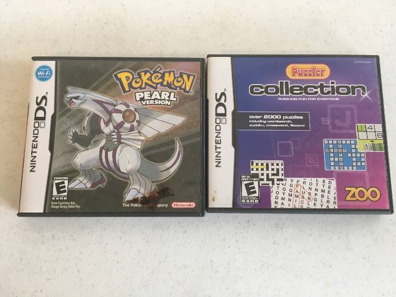 lot 144 image: Nintendo DS Pokemon & Puzzler