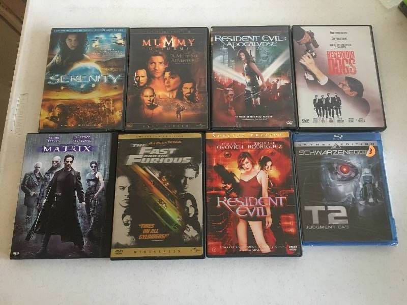 lot 143 image: DVDs Action