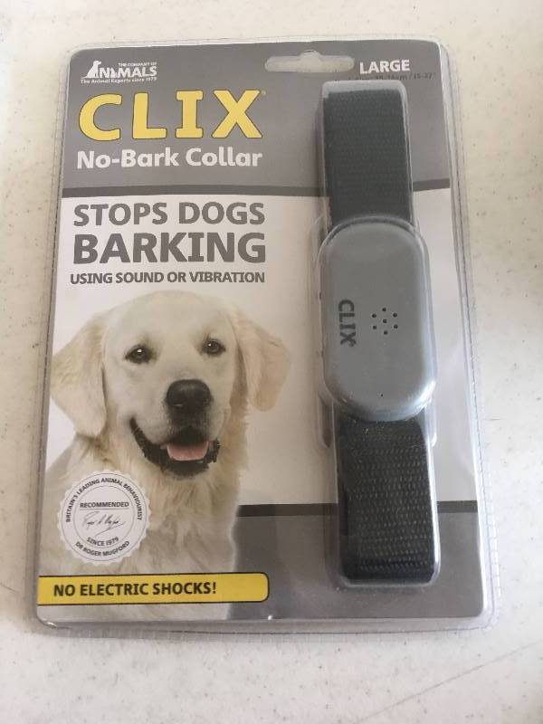 clix no bark collar