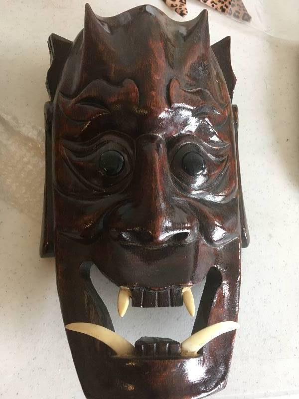 lot 156 image: Wooden Masks