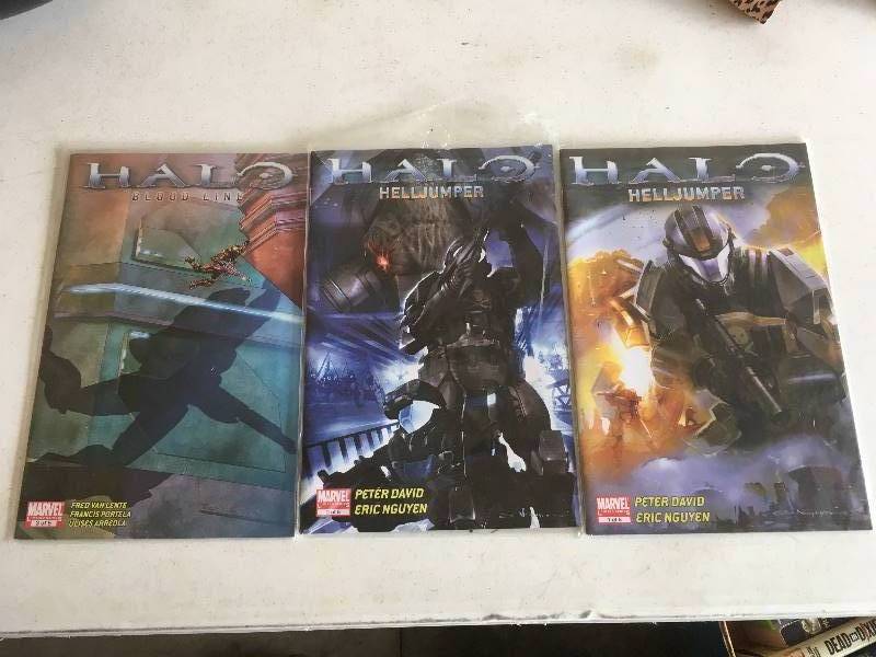 lot 158 image: Marvel HALO Limited Series Comics