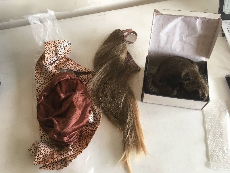 lot 125 image: 2 Wigs - New - Christine Jordan