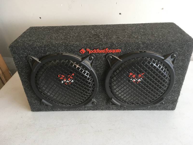 lot 159 image: Rockfort Fosgate Punch Subs