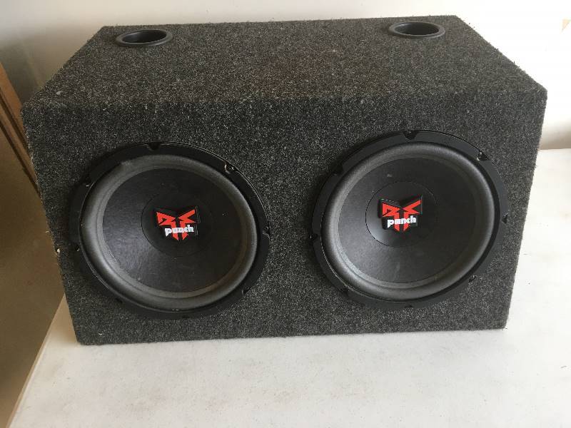 lot 161 image: Rockfort Fosgate Punch Subs