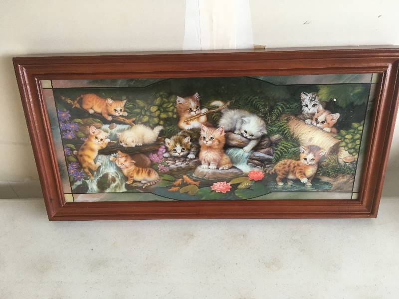 lot 185 image: Bradford Exchange A Purr-Fect Adventure LE