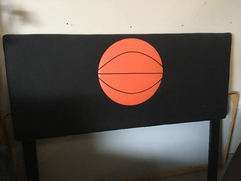 lot 235 image: Basketball Padded Headboard