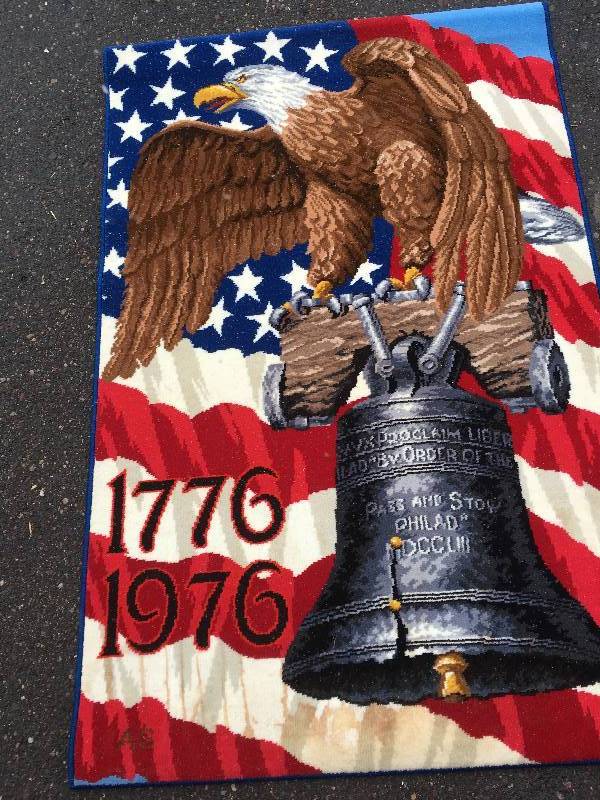 lot 244 image: American Eagle Rug
