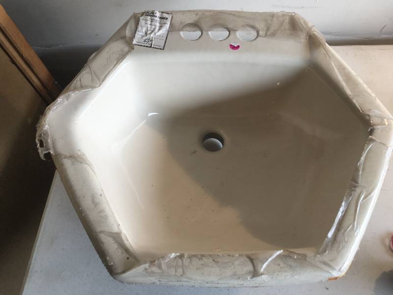 lot 245 image: ELJER Enamel Sink