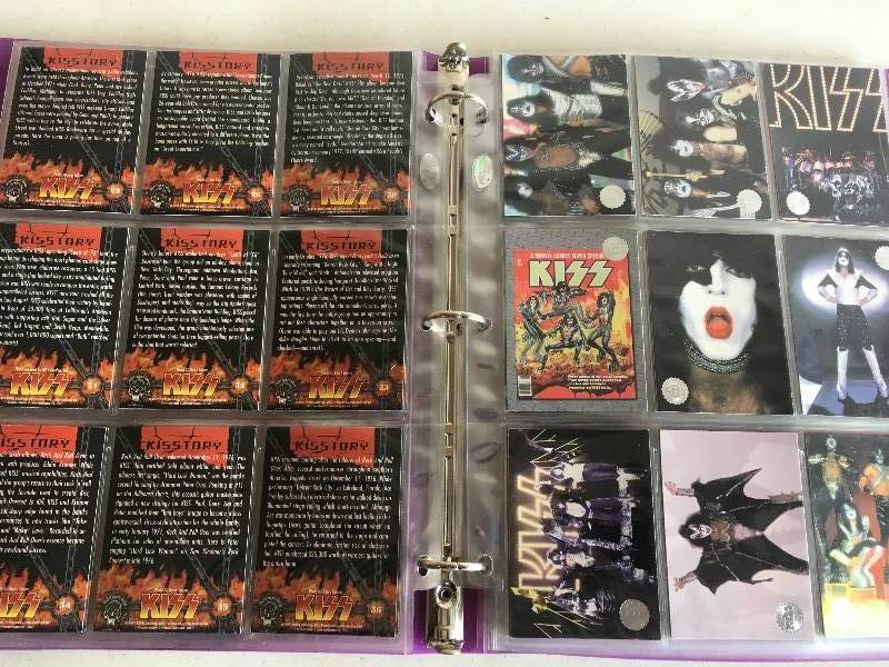 lot 268 image: KISS Collectors Cards