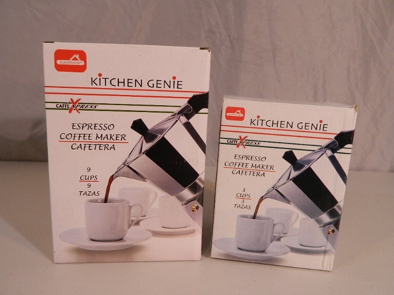 lot 27 image: 2 New Espresso  Coffee Makers