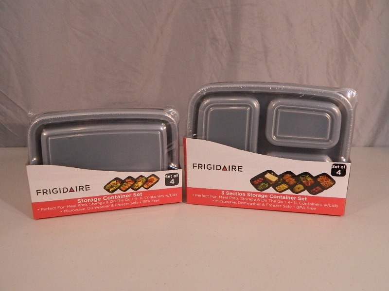 lot 40 image: 2 New Frigidaire Storage Container Sets