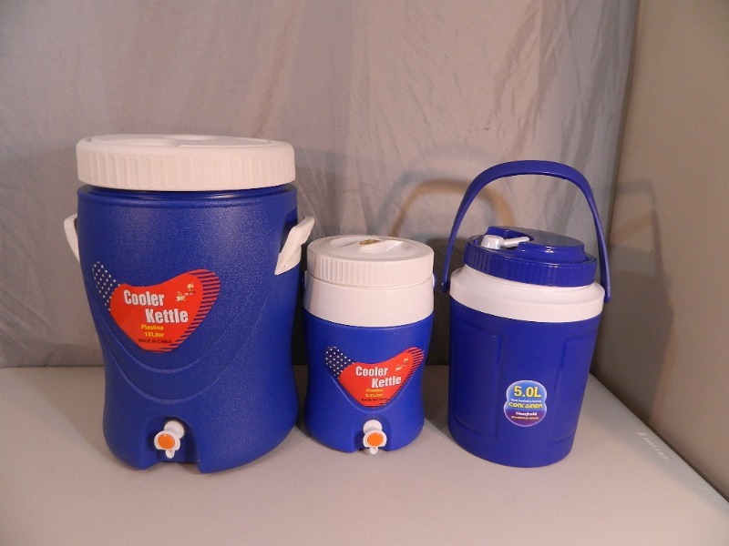lot 57 image: 3 New Drink Coolers