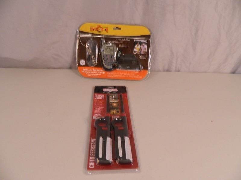 lot 86 image: New Remote BBQ Thermometer Gauge and More