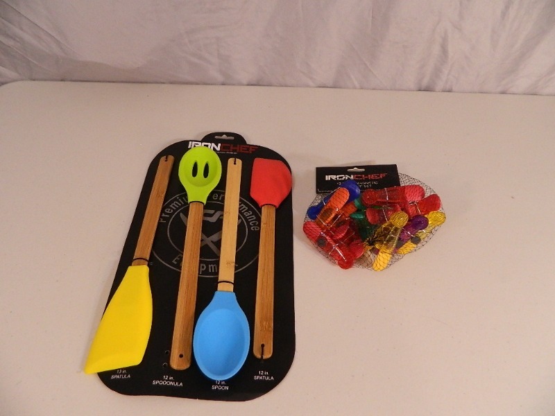 lot 99 image: New Iron Chef Kitchen Items