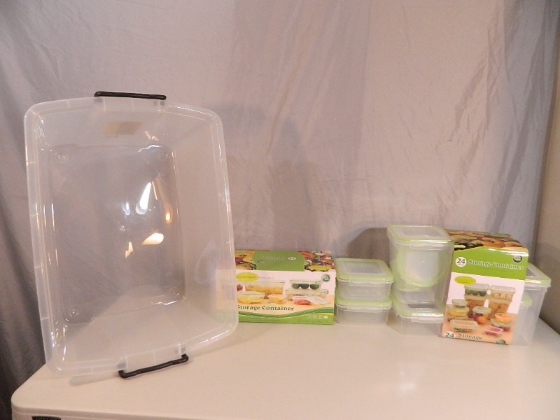 lot 151 image: New Storage Containers and More