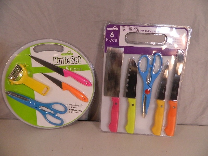 lot 168 image: 2 New Knife Sets