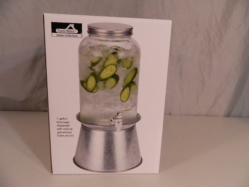 lot 176 image: New Glass Beverage Dispensor