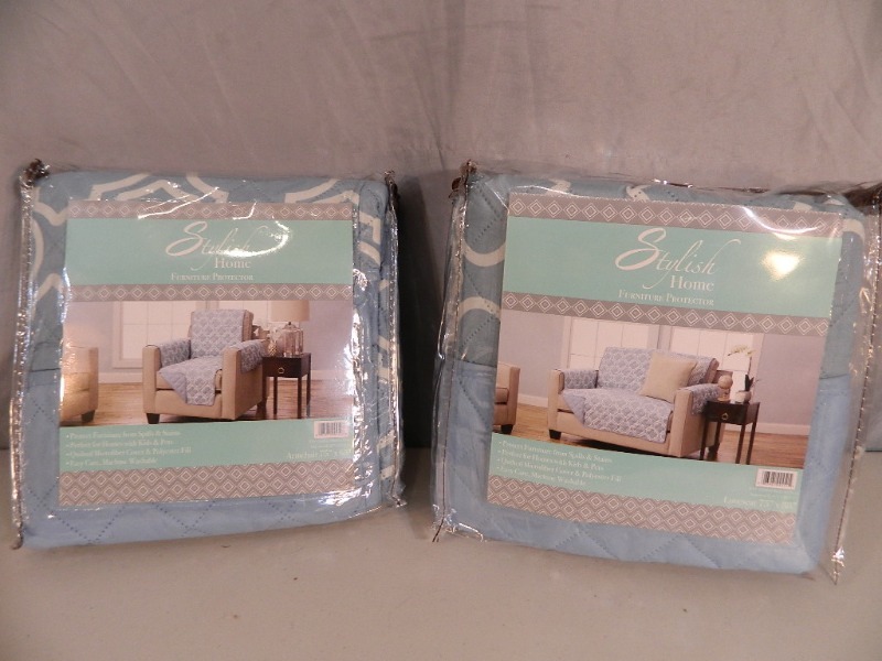 lot 183 image: New Chair and Loveseat Protectors