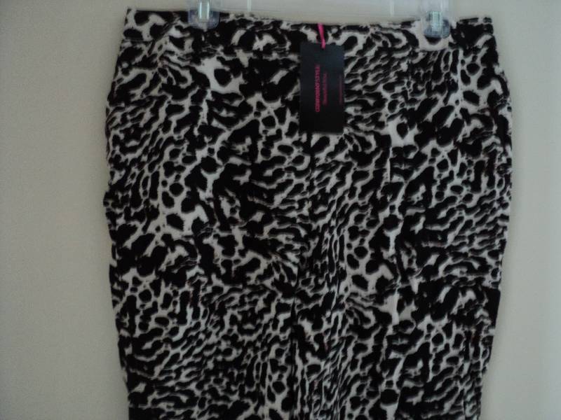Midnight Velvet size L leopard prin...