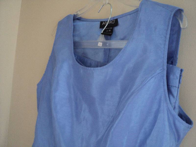 Ashro size 14 blue 2 piece top and ...