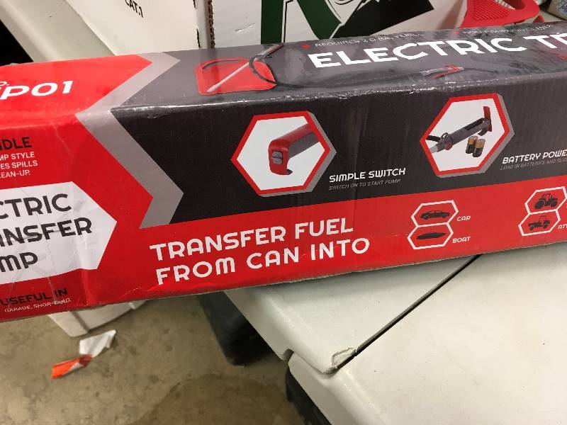 Tera Pump 2.5 GPM 2D Battery Powered Fuel Transfer Pump in good conditions