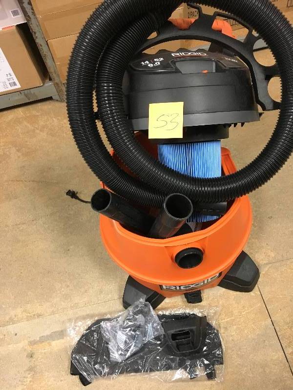 Rigid 14 Gal 6.0 Peak HP WetDry Vac In working conditions