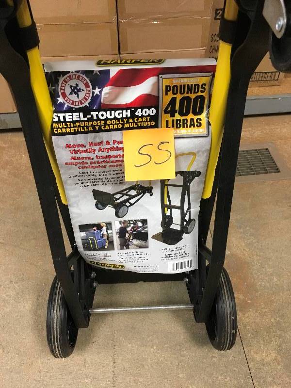 Harpper Steel Tough 400 Hand  Platform Cart in good conditions