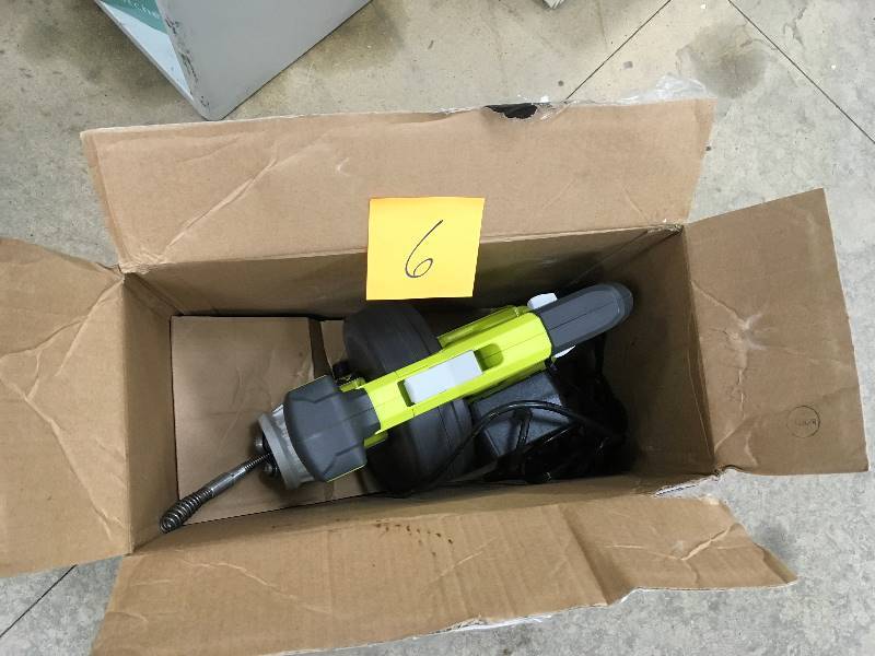 Ryobi One 18V Hybrid Drain Auger In working conditions