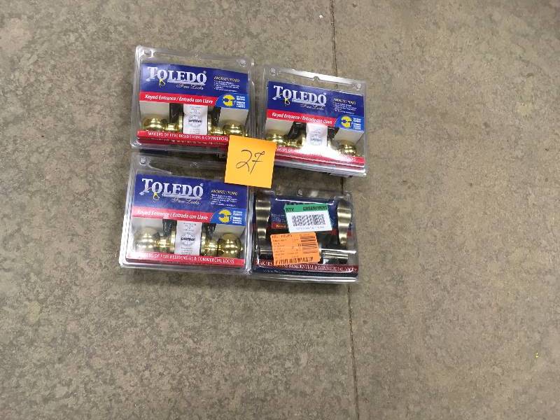 Toledo Fine Locks -Lot of 4 not used