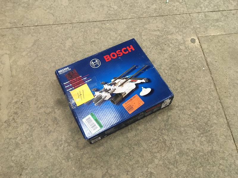 Bosch Deluxe Router Guide not used