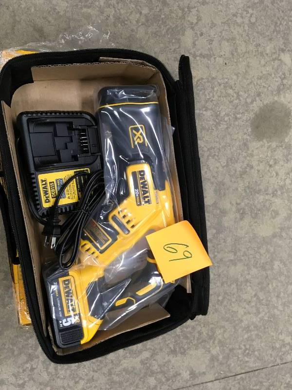 DEWALT DCS367P1 20V Max XR Brushless Compact Reciprocating Saw, not used DCS367P1
