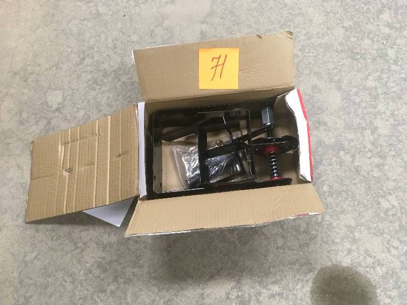 Husky Steel air Hose reel not used