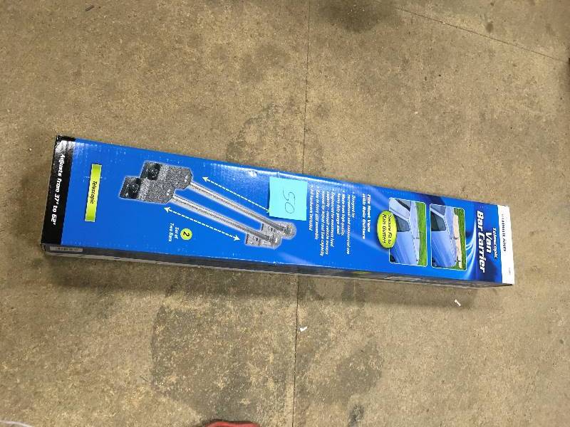 lot 50 image: Highland Telescopic Van Bar Carrier Open box never used