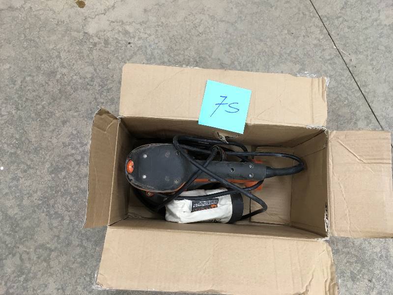 lot 75 image: Ridgid 6 in. Random Orbit Sander - USED in working conditions
