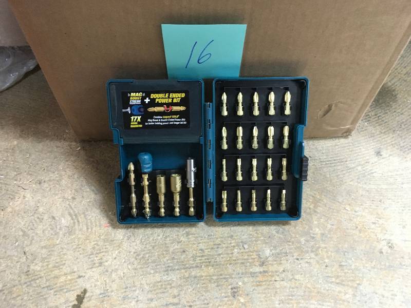 lot 16 image: Makita Impact Gold Steel Driver Bit Set ( 26-Piece) Not used