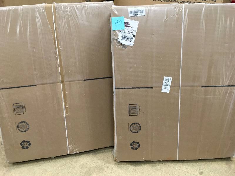 lot 40 image: Pratt PRA0120 Recycled Corrugated Cardboard Single Wall Standard Box with C Flute, 20x20x 12 - Lot of 2 Open box never used