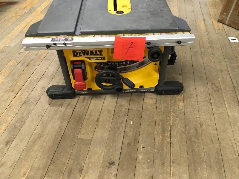 DeWalt 60Volt Max FlexVolt Brushless Cordless 8-14 in Table Saw Tool Only
