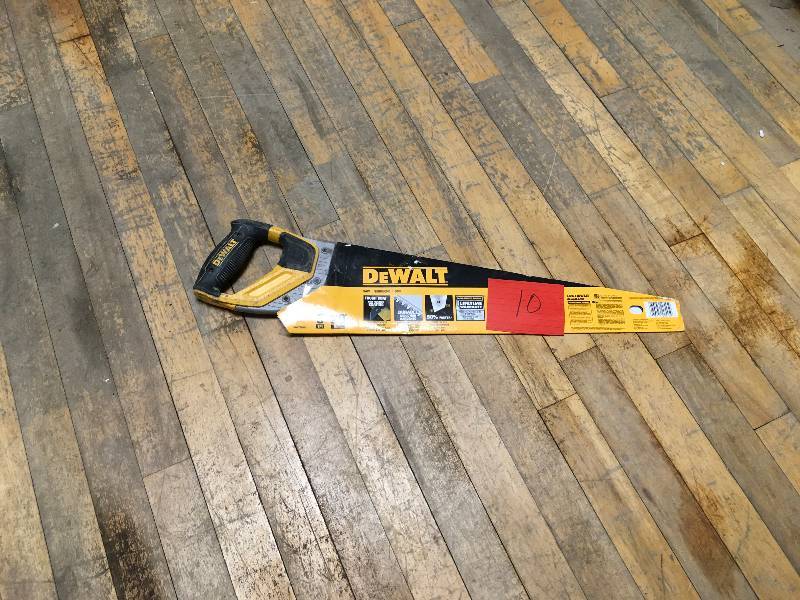 DeWalt 20 in. Hand Saw Open box never used