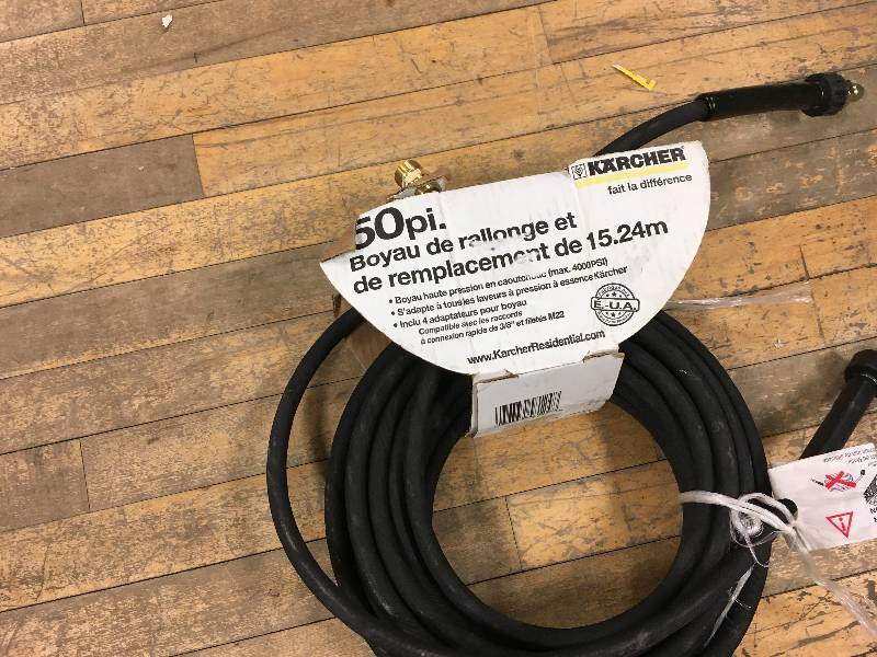 Karcher 50ft 38-in High Pressure Extension  Replacement Hose in good conditions