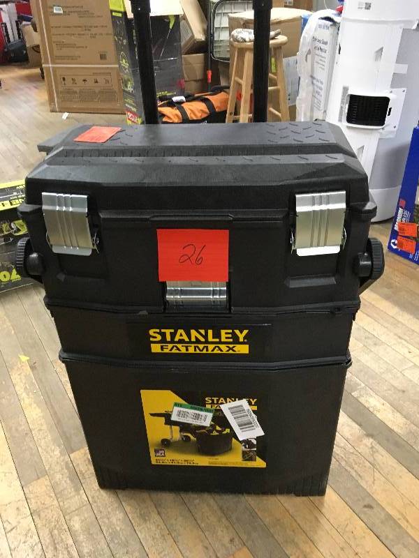 Stanley FatMax Mobile Tool Box Open box never used