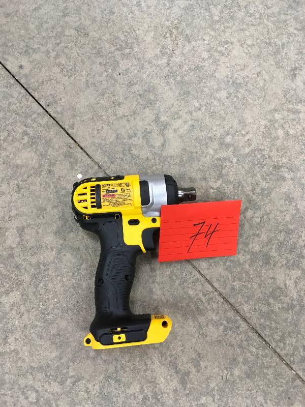 DeWalt 20Volt Max Lithium-Ion 12 in Compact Impact Wrench ( Tool Only)